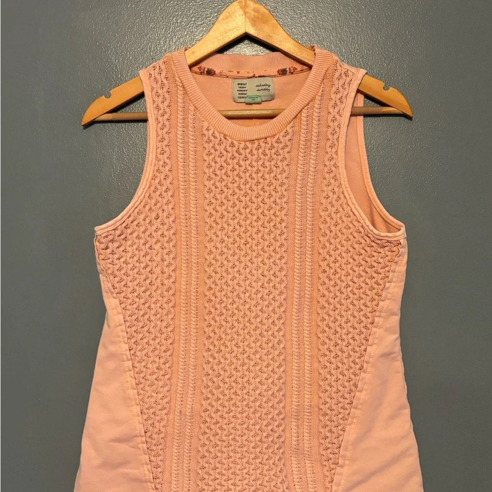 Anthropologie Sleeveless Knit Sweater, Stretchy